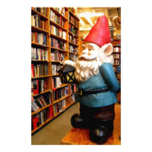 Library Gnome II Personalized Stationery