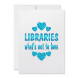 LIBRARY LOVE ANNOUNCEMENT