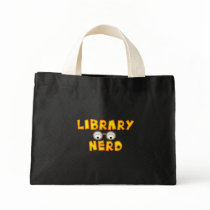 Library Nerd Dark Bags
