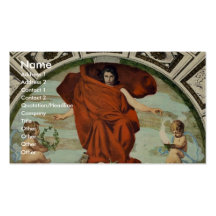 Library of Congress "Melpomene" by Edward Simmons Business Card