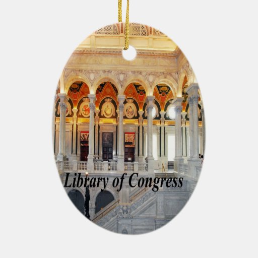 Library of Congress Christmas Tree Ornament