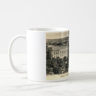Library of Congress, Washington DC, 1912 Vintage mug