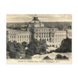 library of congress, washington, library, vintage,