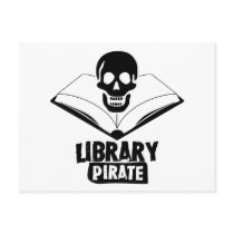 Library Pirate Post Cards