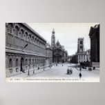 Library Saint-Genevieve, Paris, France 1905 Vintag Posters
