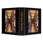 Library Stacks Vinyl Binder