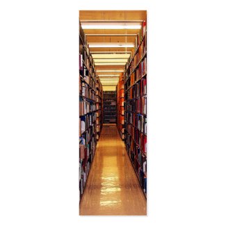 Library Stacks Bookmark profilecard