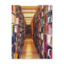 Library Stacks Postcards