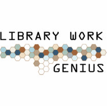 Library Work Genius photo sculptures