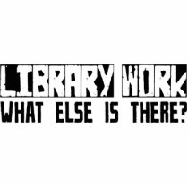 Library Work What Else Is There? photo sculptures