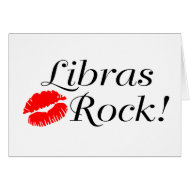 Libras Rock card