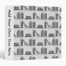 Libros en estante. Monocromático