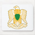 Libya Coat of Arms Mousepad