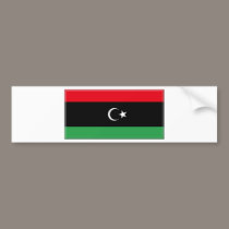 Libya Flag 1951 bumper stickers