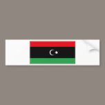 Libya Flag 1951 bumper stickers
