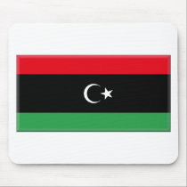 Libya Flag 1951 mousepads