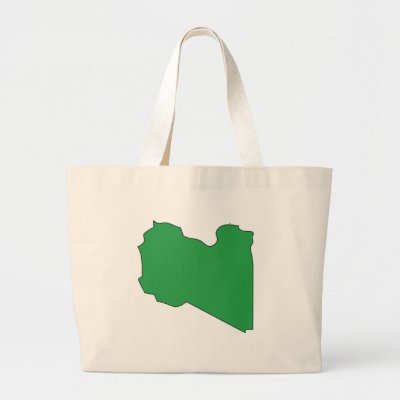 Libya Flag Map full size Bags by representmycountry