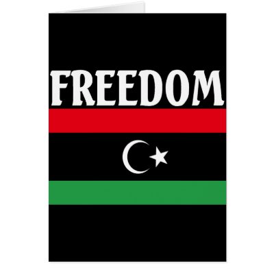 libya flag freedom