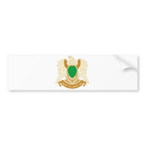 Libya Official Coat Of Arms Heraldry Symbol bumper stickers
