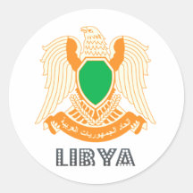 Libyan Emblem Stickers