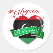 Libyan Princess Sticker