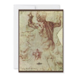 Libyan Sibyl Study by Michelangelo Custom Invites