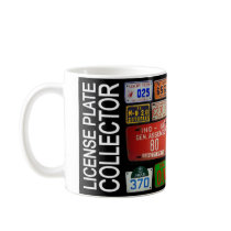 License Plate Collector mug 3