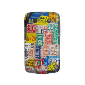 License Plate Map of the USA Blackberry Case casematecase