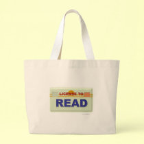 License To Read bags