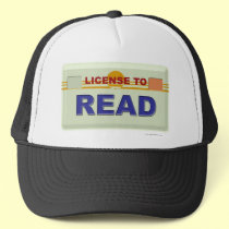 License To Read hats