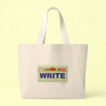 License To Write bags
