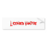 Licensed Vampire