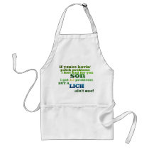 Lich ain't one apron