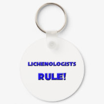 Lichenologists Rule! keychains