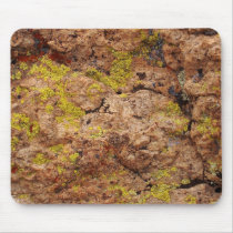 Lichens on Rock #1 mousepads by ljmundy Lichens on Rock #1 mousepads