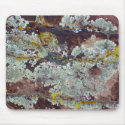 Lichens on Rock #4 mousepads by ljmundy Lichens on Rock #4 mousepads