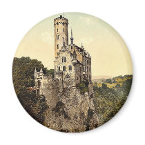 Lichtenstein Castle, Wurtemburg, Germany magnifice Magnets