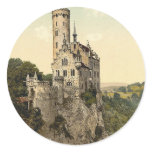 Lichtenstein Castle Wurtemburg, Germany Round Stickers