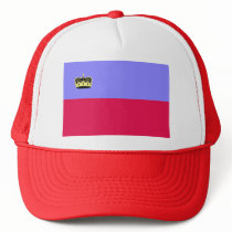 Lichtenstein Flag hats by coolcountry Lichtenstein Flag hats