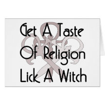 Lick A Witch Greeting Cards