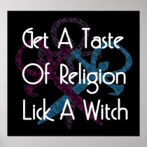 Lick A Witch Print