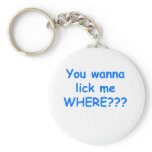 lick me where blue key chains