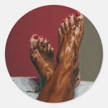 LICK MY FEET STICKER