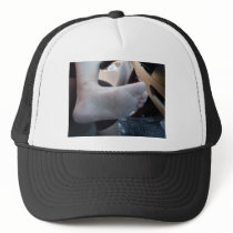 LICK MY FOOT CLEAN! HAT