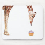 "Licker with Cupcake" Giraffe Watercolor "Licker with Cupcake" Giraffe Watercolor