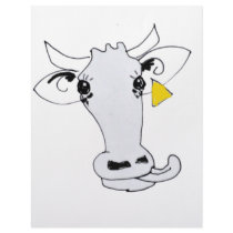 Licky cow letterhead template