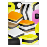 Licorice Allsorts Card