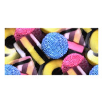 licorice_bits_candy photo cards by CreativeColours licorice_bits_candy photo cards