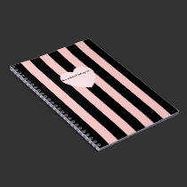 Licorice Stripes Notebook notebooks