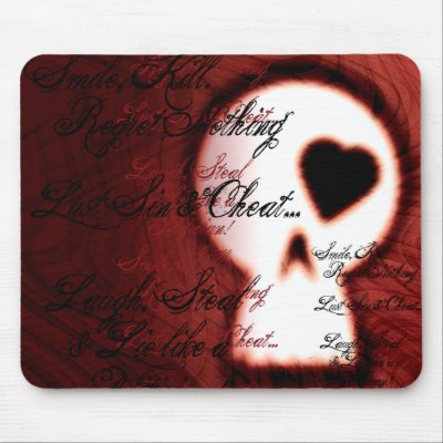 Lie Like a Politician Mouse Pads by LoveandBones